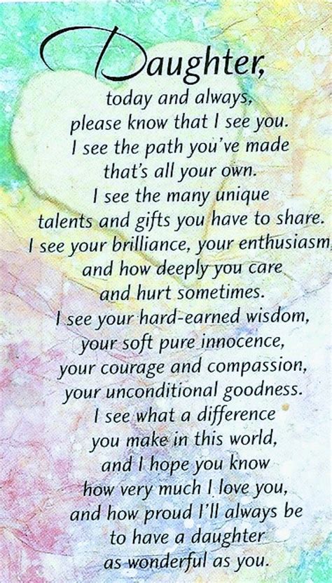 inspirational quotes for your daughter Inspirational quotes to your ...