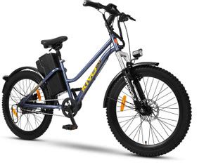 Motovolt Kivo 24 Carbon Grey Range upto 45 Km in PAS Mode 24 inches ...