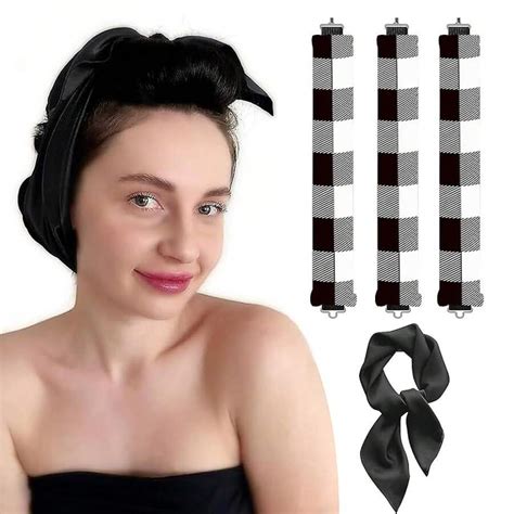 Heatless Hair Curler, Heatless Curls Overnight Hair Curlers To Sleep In ...