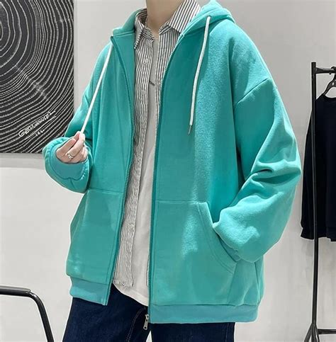 Casual Zip Up Men Hoodie - Cosmique Studio