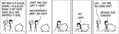 Glacial Erratic - XKCD中文站