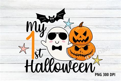 My First Halloween Png Graphic by Dev Teching · Creative Fabrica