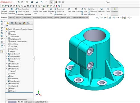 Image result for SolidWorks Piece Simple