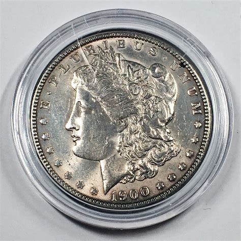 1900 American Silver Morgan Dollar w/ Capsule | Property Room