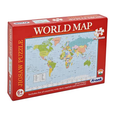 World Map – Frank Educational Aids Pvt. Ltd.