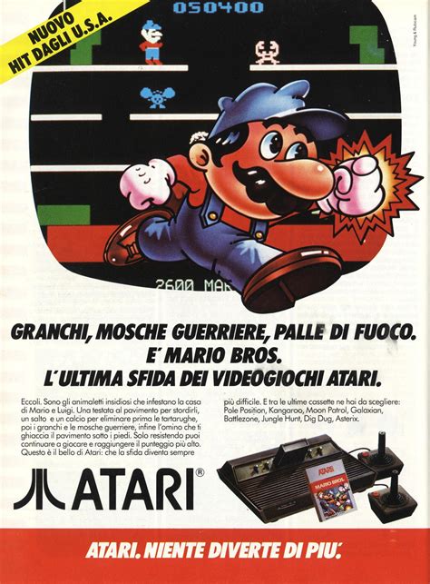 Atari 2600 VCS Mario Bros. : scans, dump, download, screenshots, ads ...