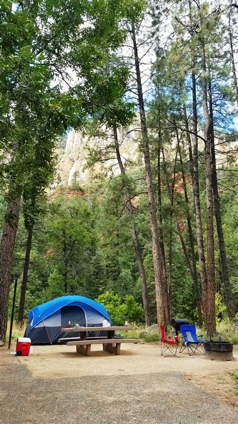 Pine Flat Campground north of Sedona Arizona AZ