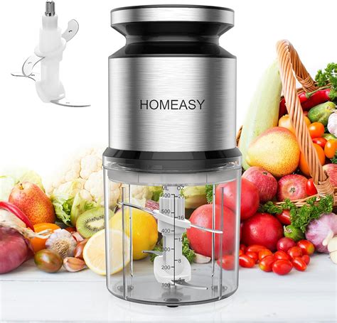 Homeasy Mini Food Processor with Stainless Steel India | Ubuy