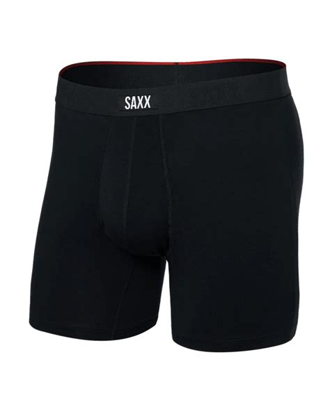 Saxx - Vibe Xtra Boxerbrief W/Fly - Black