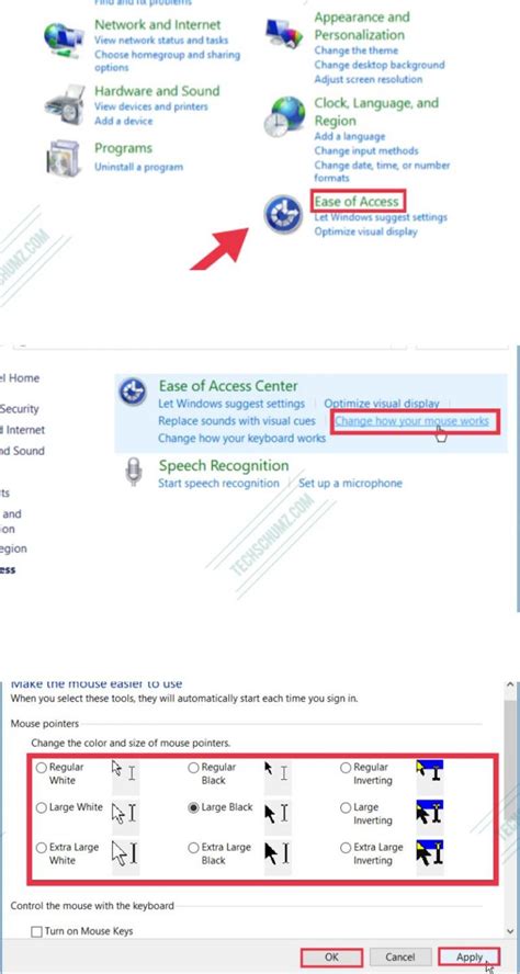 Image result for Change Pointer Color in Windows