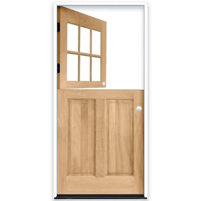 Wood 36-in x 80-in Front Doors at Lowes.com