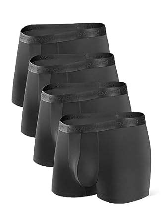 Buy David Archy Men's 4 Pack Underwear Micro Modal Ultra Soft Trunks (M ...