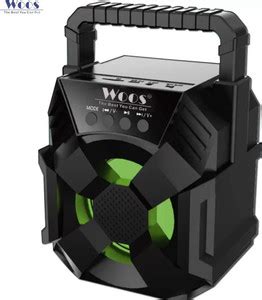 Buy WOOS WS 01 HEAVY SOUND BOOM BLAST High Bass speaker Extra bass ...