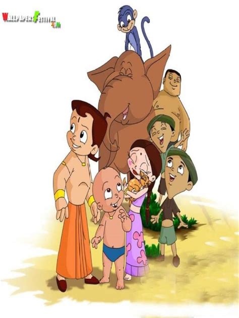 Chhota Bheem Poster for Wall |Cartoons A3 Posters for Room Photographic ...