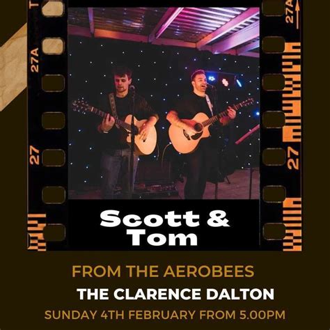 Scott & Tom from The Aerobees @ The Clarence , The Clarence Pub, Dalton ...
