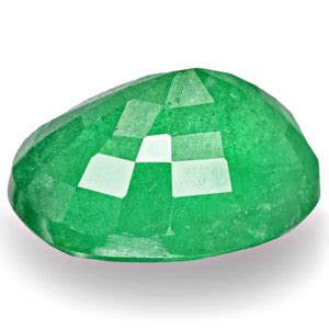 4.15-Carat Medium Green Oval-Cut Emerald from Zimbabwe :: $674 USD ...