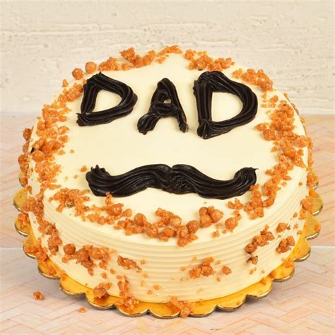 Buy Crunchy Butterscotch Cake for Dad | YummyCake