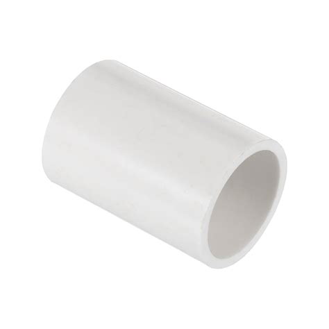 Uxcell 1 Pack 0.79 inch Light Polyvinyl Chloride Pipe Fitting Coupling ...