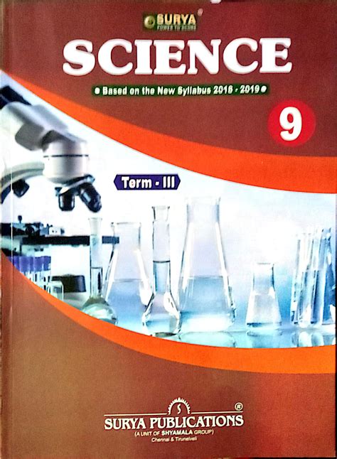 Routemybook - Buy 9th Surya Science Term-III by Surya's Panel of ...