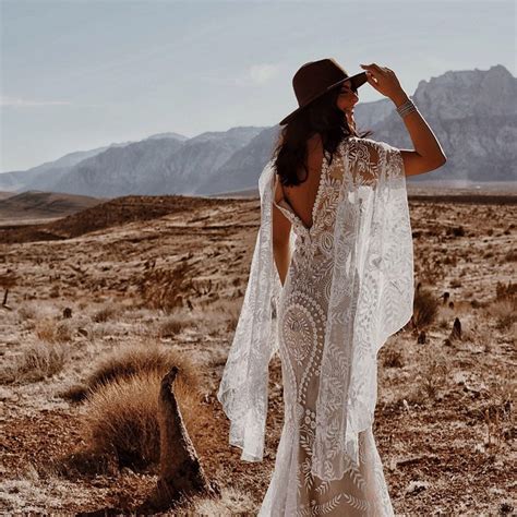 Boho Dresses - women boho wedding dress