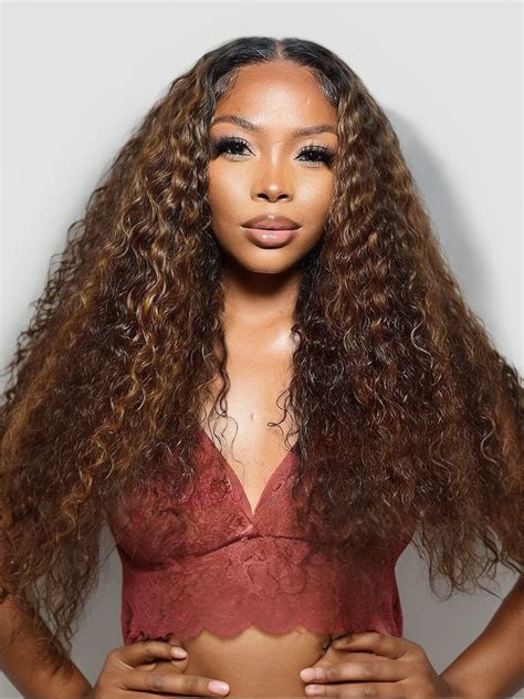 Nadula Flash Deal Brown Highlight V Part Human Hair Wig FB30# Balayage ...