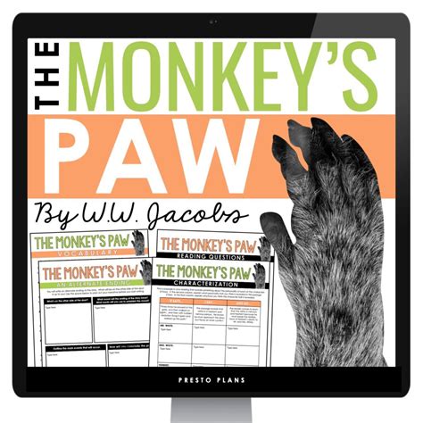 The Monkey's Paw by W.W. Jacobs - Digital Short Story Slides and ...