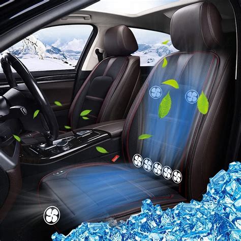 Cloyster Cooling Car Seat Cushion, Massage Ventilated Seat Cushion, Car ...