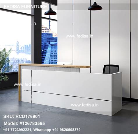 Office Receptionist Chairs Enclosed Reception Desk Classy Reception ...