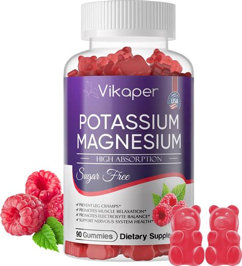 Amazon.com: Potassium Magnesium Liquid Drops - Organic Liquid Potassium Supplement - High ...