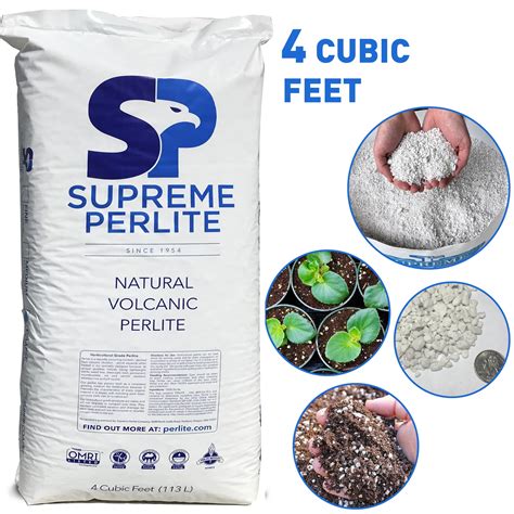 Buy Supreme Perlite Horticultural Coarse Grade - Garden Indoor Outdoor ...