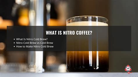 What Is Nitro Cold Brew? – Domnick | Part of RS Group