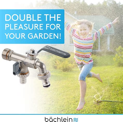 Bächlein Universal Double Outlet Tap for The Garden India | Ubuy
