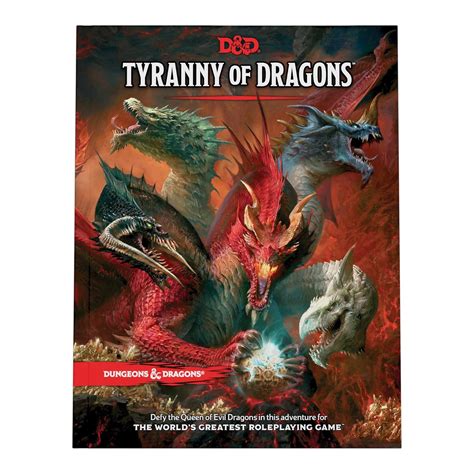 Tyranny of Dragons (D&D Adventure Book – combines Hoard of the Dragon ...