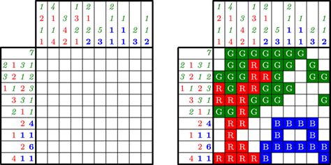 Solving a Nonogram 的图像结果