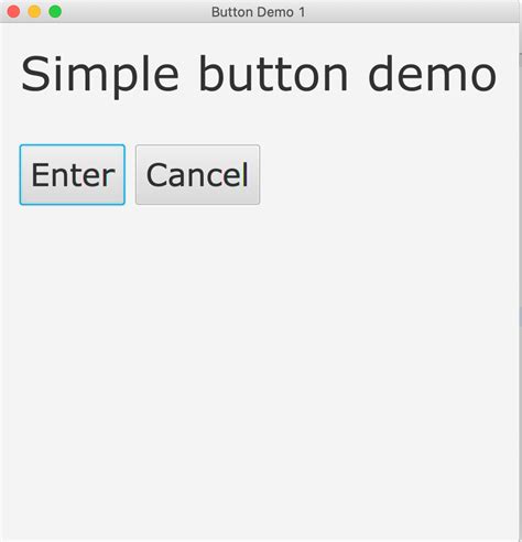 JavaFX with Button 的图像结果