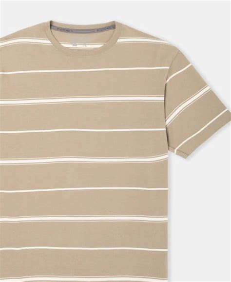 Buy Super Combed Cotton Rich Striped Round Neck Half Sleeve T-Shirt ...