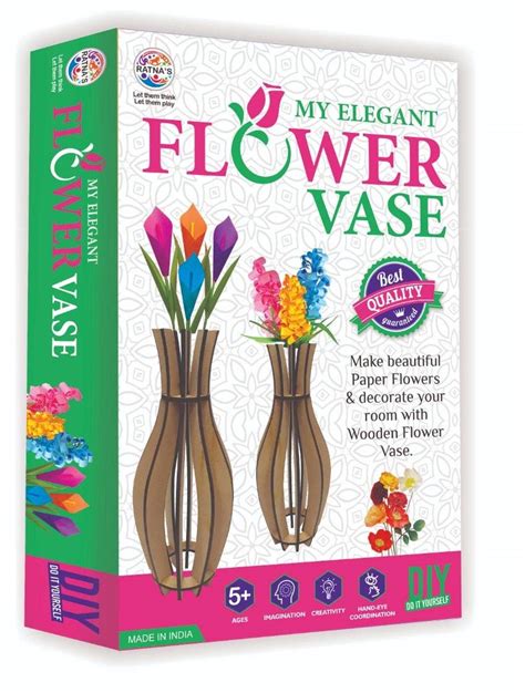 Buy E-Chariot My Elegant Flower VASE Making Online at Low Prices in ...