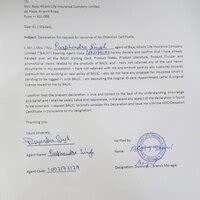 [Resolved] Bajaj Allianz — Need Noc Against resignation agent code