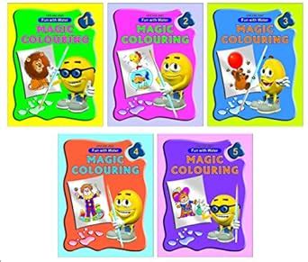 Amazon.in: Buy Magic Colouring 5 Books Pack for Kids 2 -6 Years - Fun ...