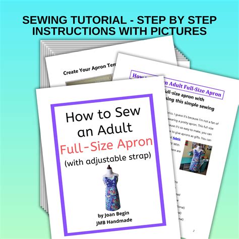 Image result for Apron Sewing Tutorial