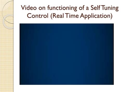 Image result for Tuning of Controllers Video Lecture