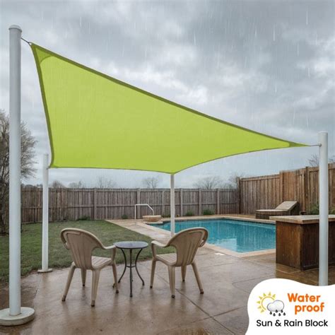 Buy Waterproof Shade Sails – Rain, UV & Heat Protection | HIPPO