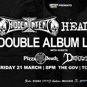 Double Album Launch! Hidden Intent & Headbore + guests Pizza Death (VIC ...
