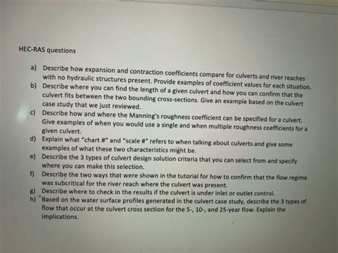 Image result for HEC-RAS Culvert Tutorial