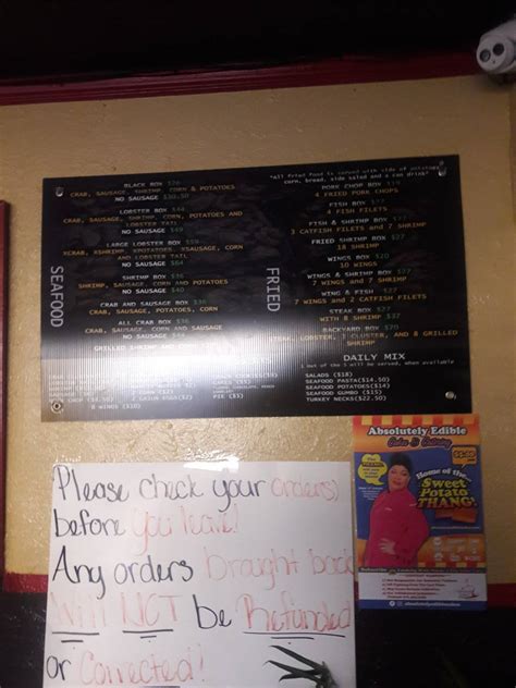 Menu at Aunt Irene Kitchen restaurant, Dallas, S Malcolm X Blvd