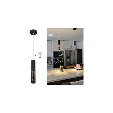 C cattleya Cattleya Pendant Light with LED Bulb - Black India | Ubuy
