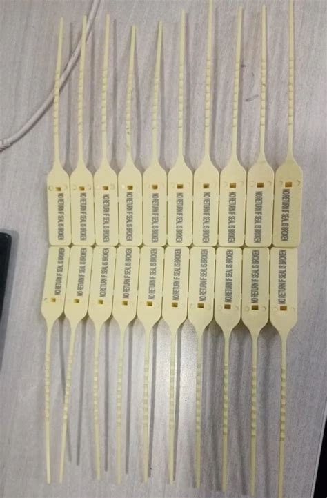 Security Seals - Plastic Security Seal Tag Ties Manufacturer from Manesar