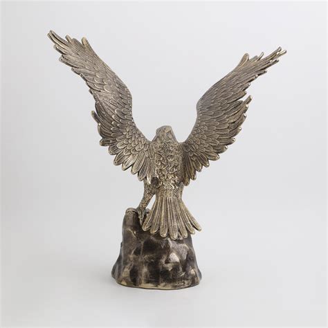 Buy Eternity Vivere Aluminum Falcon Figurine from Home Centre at just ...