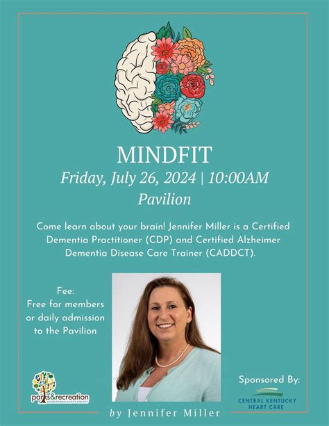 MindFit, Pavilion Rec Center Georgetown, Ky, 26 July 2024 | AllEvents.in