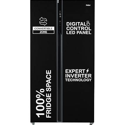 Haier 602 L, 3 Star, 100% Convertible Fridge Space, Expert Inverter ...